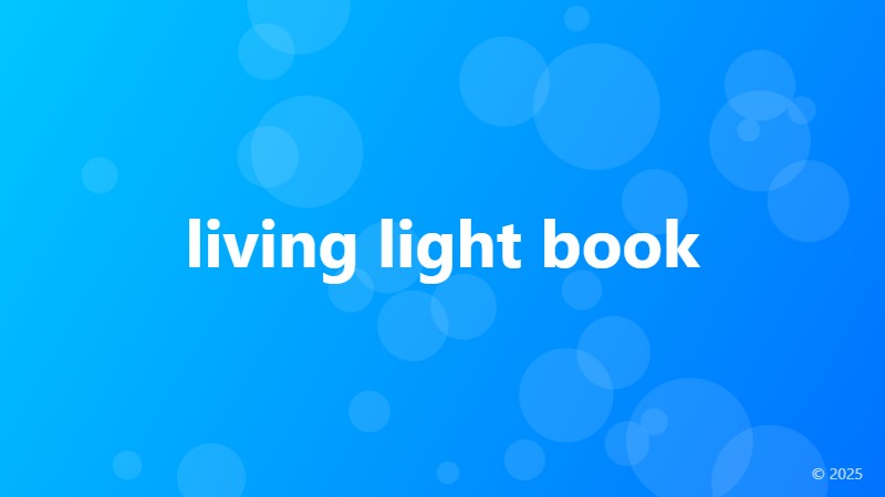 living light book