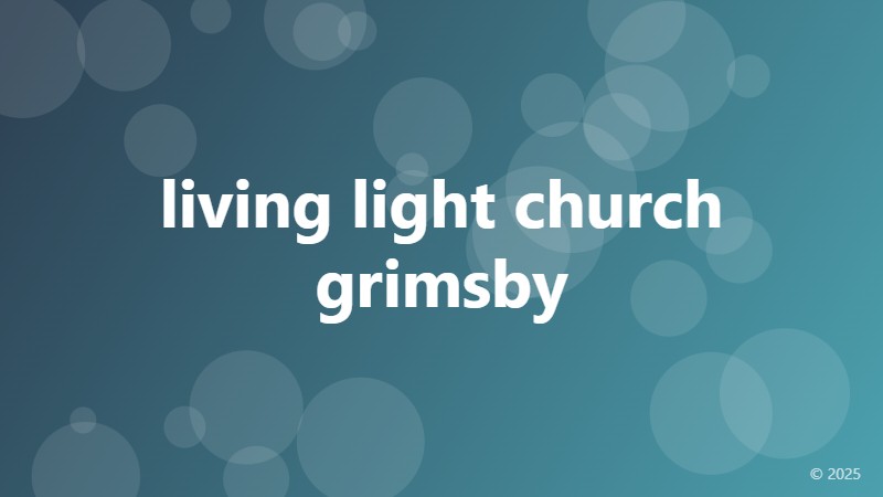 living light church grimsby