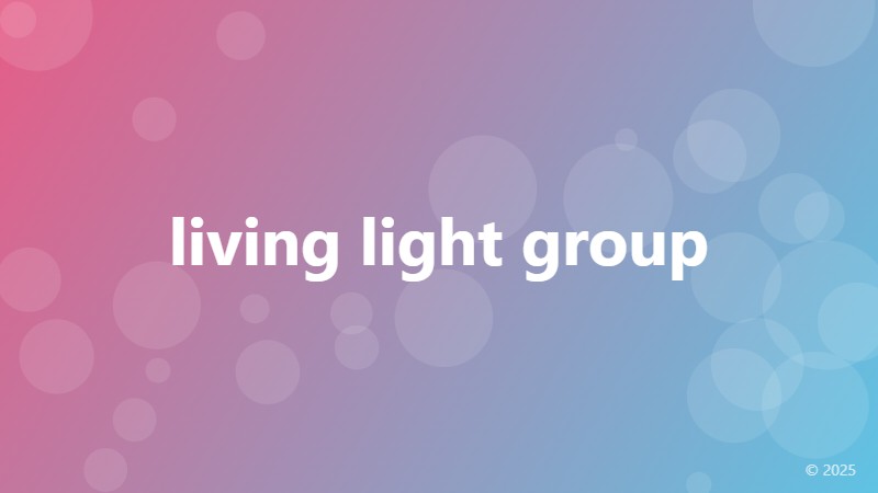 living light group