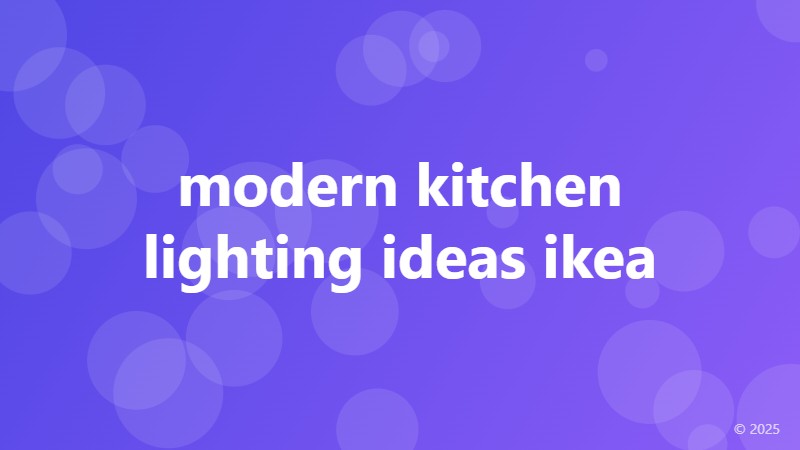 modern kitchen lighting ideas ikea
